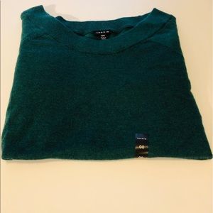 NWOT Torrid Deep Teal Crew/Scoop-neck Sweater